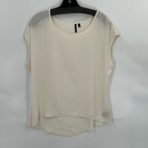 Love+ Haight Women's White Sleeveless Blouse Top Size XL
